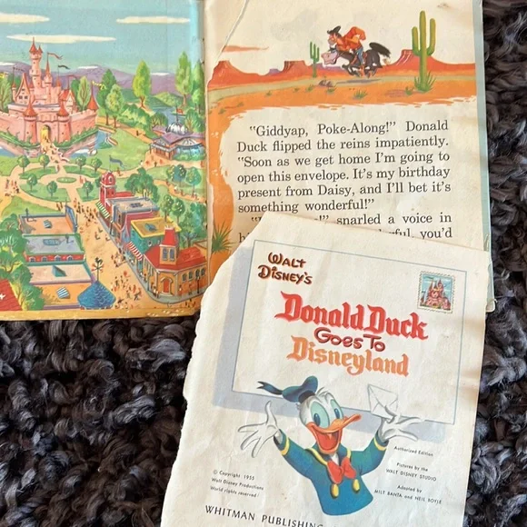 Walt disney, hanna barberas vintage books - Picture 9 of 9